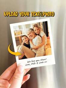 1pc Custom Fridge Magnet,Print Any Of Your Design Home Decoration Photo Refrigerator Magnets Office And Kitchen - Locker Magnets High-Quality Custom,Personalized,Unique Ideal Gifts For Him,Ideal Gifts For Her,Boyfriend,Dad,Girlfriend, Mom, Family, Friends, Tea Room, Home, Garden, Office, For Merry Christmas Anniversaries, For Valentine's Day, For Mother's Day, For Birthdays, For Father's Day, For Graduation - Multicolor - View 4