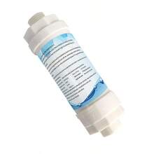 1 pieza Filtro de grifo de cocina/baño blanco, elimina metales pesados e impurezas