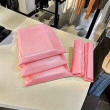 100/50 bolsas de mensajería rosas, bolsas de envío autosellantes, bolsas de embalaje impermeables, bolsas de regalo, bolsas de almacenamiento de ropa, bolsas de mensajería versátiles, adecuadas para embalaje de regalos de Halloween/Navidad/Boda/Cumpleaños/Vuelta al Colegio, mensajería escolar/oficina/hogar/negocio