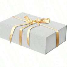 Danmei Kpop  Brithday Sruff JKTY Luxury Large Box 13.8X9X4.3 Storage Box Ribbon Magnetic Closure Luxury Packaging Box Mother'S Day, Birthdays, Bridal Gifts,Weddings  Caja Misteriosa///Mistery Box