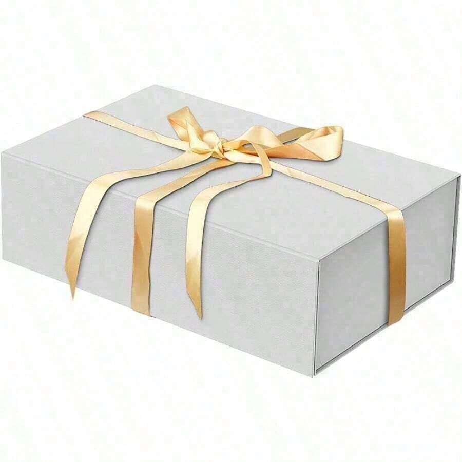 Danmei Kpop  Brithday Sruff JKTY Luxury Large Box 13.8X9X4.3 Storage Box Ribbon Magnetic Closure Luxury Packaging Box Mother'S Day, Birthdays, Bridal Gifts,Weddings  Caja Misteriosa///Mistery Box