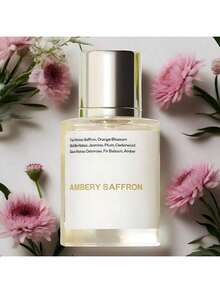 Amber Saffron Unisex Perfume 50ml, Warm Spicy Floral Fragrance Inspired By Scents, Perfume,Elegant Signature Scent Valentine's Day - 1 - 查看 4