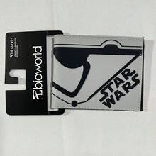 Star Wars 星球大战白武士小巧轻便钱包，便携多层，简约身份证夹，时尚，生日，圣诞节，情人节，周年纪念，情侣礼物，女孩，女士，学校用品，宿舍，名片夹，女士信用卡夹 - 彩色 - 查看 15