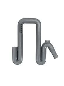 1 pieza Herramienta de soporte de borde de manguera de tubo de rebosadero impresa en 3D para exteriores, abrazadera de plástico ajustable duradera con ajuste para jardín, césped, acuarios, sistemas de riego, soporte de manguera de jardín, construcción resistente, conexión rápida