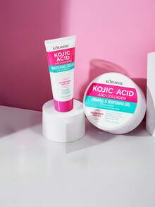 PAORPEVM 2PCS/Set Underarm Whitening Cream And Whitening Gel, Remove Underarm Dullness Underarm Knee Whitening Cream Underarm Whitening Cream Contains Plant Extracts And Collagen Face Moisturizer Lightens Skin Dull Areas - Multicolor - View 8