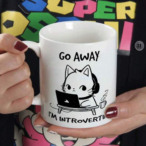 Tazas de cerámica con estampado de patrones de estilo de dibujos animados pintados para fiestas, tazas, tazas de café, tazas de té, tazas de leche, tazas de cerámica, disponibles en una variedad de colores, reutilizables y de uso múltiple, lavables a máquina, duraderas y aptas para microondas, se pueden usar para leche, café, té, etc., especialmente adecuadas para el hogar, la oficina, el fitness y otros usos en múltiples escenarios