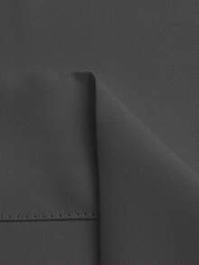 VEHEDE Set da 2 pezzi di tende termoisolanti, termoregolanti e protettive dal sole di colore grigio scuro, lunghezza 175 cm per la camera da letto e tende oscuranti perforate per il soggiorno - Dunkelgrau - Visualizzare 6