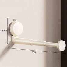 1 szt. Suszarka do ubrań z przyssawką, chowana, nie wymaga wiercenia, montowana na ścianie, łatwa w montażu, odpowiednia do łazienki, balkonu i salonu