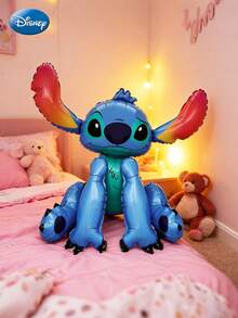 1 Bóng bay nhôm hình Stitch được cấp phép chính thức của Disney, phụ kiện trang trí tiệc sinh nhật, quà tặng ngày lễ, lựa chọn tốt nhất để chụp ảnh. - Màu xanh lam - Xem 7