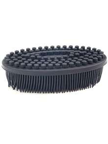 1 pezzo Spazzola esfoliante in silicone per il corpo, pratica spazzola da doccia per l'esfoliazione della schiena, rimuove lo sporco dalla schiena, spazzola multifunzione a doppia faccia