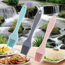 3 件硅胶烧烤刷烹饪 BBQ 耐热油刷厨房用品酒吧蛋糕烘焙工具用具用品、烧烤用品、烧烤配件、易握刷、人体工程学手柄、材料、食品级硅胶、油涂抹器、家庭厨师、烘焙爱好者 - 彩色 - 查看 11