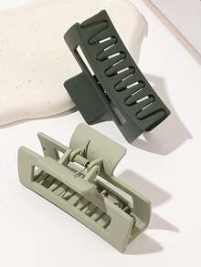 2 sztuki minimalistycznych, kwadratowych spinek do włosów z awokado i zielenią, eleganckie spinki do włosów, modne nakrycie głowy na Dzień Matki, powrót do szkoły, Święto Dziękczynienia, Boże Narodzenie, Nowy Rok, Walentynki, karnawałowa zimowa kopertówka do włosów