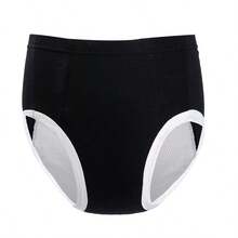 1-Pack Washable Solid Color Adult Elastic DiapersElastic Waist Design For Easy Wearing And Taking Off Fashionable Colors And Sizes To Choose From Good Absorbency, Breathable, Comfortable And Durable Washable And Machine Washable Can Be Used With Sanitary Pads Suitable For The Elderly, Pregnant Women And Postpartum Women Long-Distance Driving