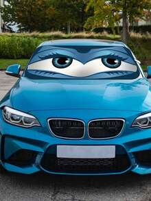 Tấm che nắng kính chắn gió ô tô gấp gọn, một phụ kiện mùa hè thú vị, bảo vệ xe khỏi tia UV và nhiệt độ cao, giữ xe mát mẻ và làm cho xe của bạn trông thú vị hơn. Phù hợp với hầu hết các loại xe Sedan và SUV cỡ nhỏ. Tấm che nắng ô tô có kích thước (140cm x 70cm) - Nhiều màu - Xem 8