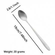 1 pieza Cuchara deslizante de acero inoxidable de Halloween, cuchara matadora de granos, cuchara de sello divertida, cuchara de café, cuchara de postre, cuchara de pastel, cuchara de helado, cuchara mezcladora, regalo para amigos, regalo de Halloween, decoración de Halloween