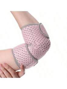 Coderas de compresión ajustables, diseño de ajuste abierto, con esponja gruesa y transpirable, adecuadas para fitness, voleibol y baloncesto - Multicolor - Ver 12