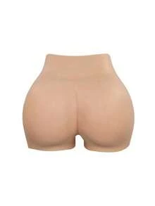 Silicone Butt Enhancer Shorts, Unisex Silicone Fake Buttocks Shaping Pants, Thickened Design, Lift And Shape Peach Butt, Boost Confidence