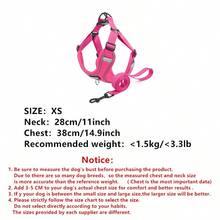 New Color Scheme 1 Set Pet Dog Leash With Reflective Adjustable Chest And Back Strap, French Bulldog Outdoor Walk Comfortable Secure Rope And Collar Set, Soft Breathable Mesh Material Suitable For Small/Medium Sized Pets All-Season