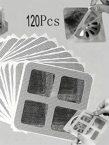 10-50 Pcs.Shower And Bathtub Hair Collector - Easy To Use, Drain Filter Sticker, Disposable Drain Cover, Suitable For Showers, Sinks, And Laundry Rooms, Easy To Stick, Hair Plug Drain Cover, Disposable Drain Filter, Bathroom Hair Collector Plug, Drain Cover, Kitchen Sink Filter, Disposable Shower Drain Hair Collector Back To School - Multicolor - View 10