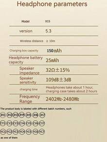 Unique Monster Game Wireless Headphones, Touch Control, 30-Hour Playtime, Type-C Fast Charging, Clear Calls, Suitable For Running And Fitness