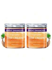 2支纤体霜，可紧致塑形，适用于腹部、大腿、手臂、臀部，紧致塑形，保湿滋润，温和易吸收，男女皆宜