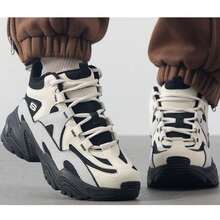 Skechers STAMINA系列時尚繫帶抓絨運動鞋女款休閒鞋-抓絨168021-NTBK - 168021-NTBK - 查看 8