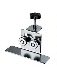 1pc Stainless Steel Adjustable Cabinet Door Installation Tool With Thick Star Knob Quick Locator Hardware Fixture For Precise Mount,Tools For Men - Silver - View 8