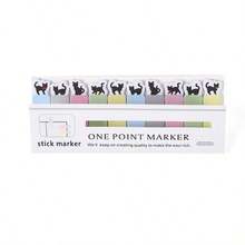 150pcs Random Assorted Cute Cartoon Cat Memo Pads Notes Back To School - Multicolor - View 9