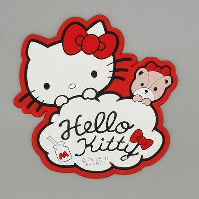 Sanrio 1 Piece / Sanrio / Japanese Style / Young Girl / Cartoon / PVC Silicone / Candy / Soft Rubber Coasters / Creative / Creative Coasters / Office / Living Room / Desk / Table / Christmas Decoration / Small Gift