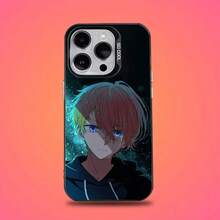 Oshi No Ko, Oshi No Ko IPhone Case, Oshi No Ko Aqua Anime Phone Case For IPhone 16, 15, 14, 13, 12, 11, Pro, Max, Plus, Mini, XS, SE, Shockproof, Black Matte Hard Bumper - Z1 - 查看 9