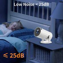 MIKOMIKA Proyector Portátil con Android 11, Mini Proyector 4k 1080P Full HD Soporte 200ANSI 8000L, Videoproyector WiFi 5G BT 5.0, Cine Proyector 180 ° Se Puede Girar para TV Stick