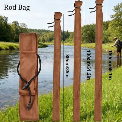 折叠便携式鱼竿包耐用可机洗多功能渔具狩猎收纳包大容量渔具配件收纳包