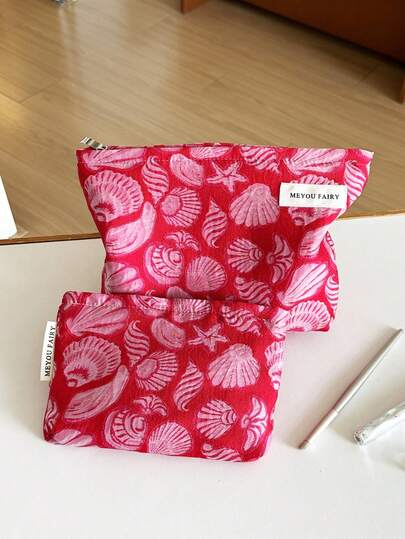 MEYOU FAIRY Make-uptas, draagbare handtas, opbergtas, toilettas, make-uptas met grote capaciteit, opbergtas voor cosmetica, essentiële reistas, opbergtas, opbergtas voor maandverband voor dames en meisjes, etui voor studenten, binnentas, opbergtas met ritssluiting, met rits, make-uptas, make-uptas, make-uptas, make-uptasje, tas, toilettas, make-uptassen, kleine make-uptas, make-uptasje, kerstcadeaus, etui, cadeau-etui / kleine handtas, make-up organizer, mini-etui, etui met grote capaciteit, kerstcadeaus, cadeau-ideeën voor vrouwen