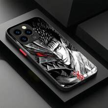 Funda de teléfono de anime  Comics compatible con  16E 16 15 11 14 13 12 Pro Max X XR XS 7 8 Plus SE4 SE 2020, funda mate a prueba de golpes, compatible con funda de  17, funda de  17 Pro, funda de  17 Pro Max - 1 - Ver 2