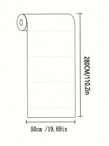 3D纹理乙烯基壁纸：即撕即贴，防水，可重复使用，适用于客厅、厨房、卧室、宿舍和家具翻新 - 彩色 - 查看 5