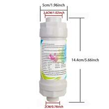 1 pieza Filtro de grifo de cocina blanco, elimina metales pesados e impurezas