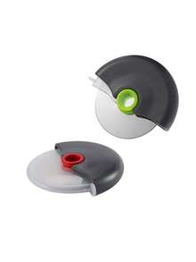 1-3pcs Stainless Steel Pizza Cutter Wheel With Blade Cover - Multicolor - View 11