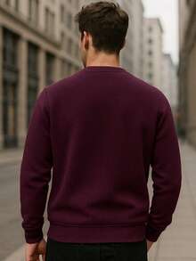 Suéter Calvin de Cuello Redondo Tandera - Rojo violeta - Ver 3