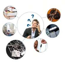 Portable Car Key Finder, Anti-Loss Intelligent Search And Positioning Device, Key Chain Whistle, Beeping Sound Control, Light Emission