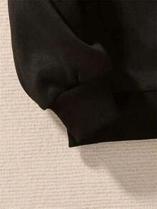 Winter Clothes For Womenwinter Clothes For WomenChristmas Tree Farm Pattern Print Women's Sweatshirt Round Neck Casual Sweatshirt Winter And Autumn Women's Clothingholiday Outfits For Women Holiday Outfits For Women - 黑色 - 查看 4