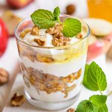 Kubeczki deserowe 210 ml/7 uncji, przezroczyste, wielokrotnego użytku, okrągłe, do deserów domowych, puddingów, musów, lodów, przyjęć degustacyjnych, urodzin, wesel, świąt. Najlepsze na Boże Narodzenie, idealne na Święto Dziękczynienia.