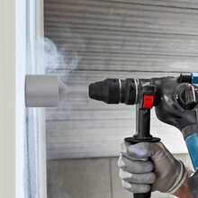 T-Post Driver, Hammer Drill T-Post Driver Attachment, Fence Post Driver - Silver - View 3