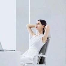 1PC Lumbar Pillow, Office Lumbar Support Pad, Seat Chair Lumbar Cushion, Long Sitting Lumbar Protector, Lumbar Pillow, Office Chair Back Cushion, Headrest Chair Cushion, Home Decoration, Back To School Classroom Decoration, School Supplies, Chair Cushion, Game Chair Cushion