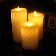 1 件最优惠蜡烛制作用品 - 可重复使用的蜡烛模具、手工 DIY、创意礼品 - 彩色 - 查看 9