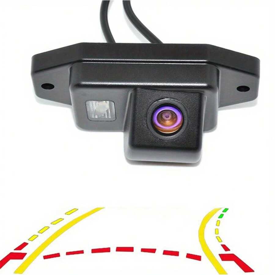 Inteligentna kamera cofania z dynamicznym śledzeniem trajektorii dla Toyoty Prado Land Cruiser 120 z funkcją wspomagania parkowania