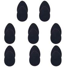 Pattini antiscivolo, Grip per scarpe sulla suola, Protettore per suola in silicone autoadesivo (Nero)