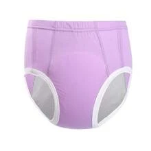 1-Pack Washable Solid Color Adult Elastic DiapersElastic Waist Design For Easy Wearing And Taking Off Fashionable Colors And Sizes To Choose From Good Absorbency, Breathable, Comfortable And Durable Washable And Machine Washable Can Be Used With Sanitary Pads Suitable For The Elderly, Pregnant Women And Postpartum Women Long-Distance Driving