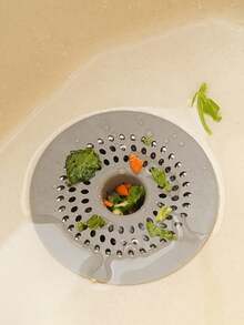 4/2/1pc Hair Drain Catcher, Square Drain Cover For Shower, Silicone Hair Stopper With Suction Cup, Sink Anti-Clog Filters, Tub Shower Floor Drain Plugs, Silicone Kitchen Deodorizer Plugs,Bathroom Tools Commercial Cleaning Services/Shops.Halloween.Christmas Kitchen Items Kitchen Accessories Kitchen Tools - Multicolor - View 6