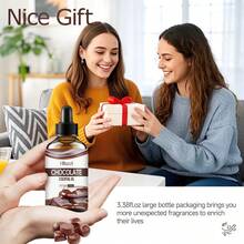 Tinh dầu sô cô la Hllozzi 30ml/1.01fl Oz, 60ml/2.01fl Oz, 100ml/3.38fl Oz, thích hợp sử dụng trong phòng khách, phòng ngủ, phòng tắm, phòng khách sạn, sảnh và các không gian khác, khử mùi hiệu quả, hương thơm lâu dài, có thể sử dụng với máy khuếch tán tinh dầu/đá thơm/gỗ thơm. - SÔCÔLA - Xem 10