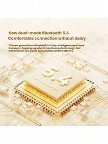 Lenovo Auriculares Bluetooth con clip EA420, abiertos, sin intraauriculares, sin presión, con chip Bluetooth 5.4, antiinterferencias, con clasificación IPX resistente al agua y al sudor, imprescindibles para los amantes del deporte, color negro.